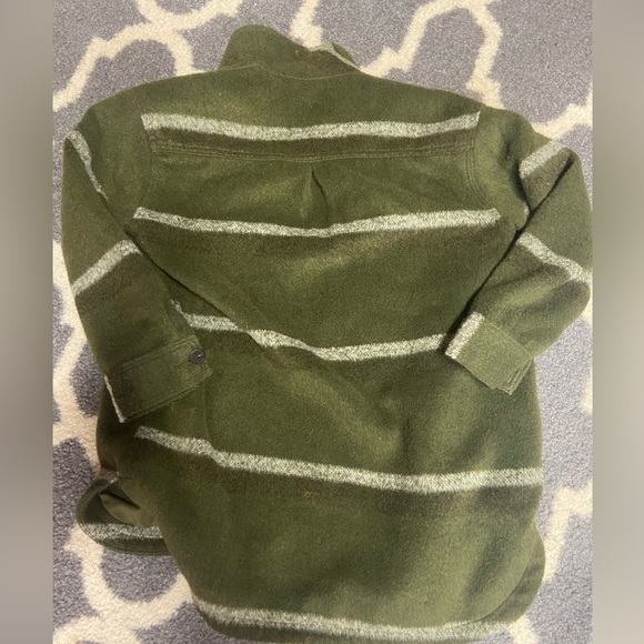 Old Navy Olive Wool coat - Picture 2 of 4